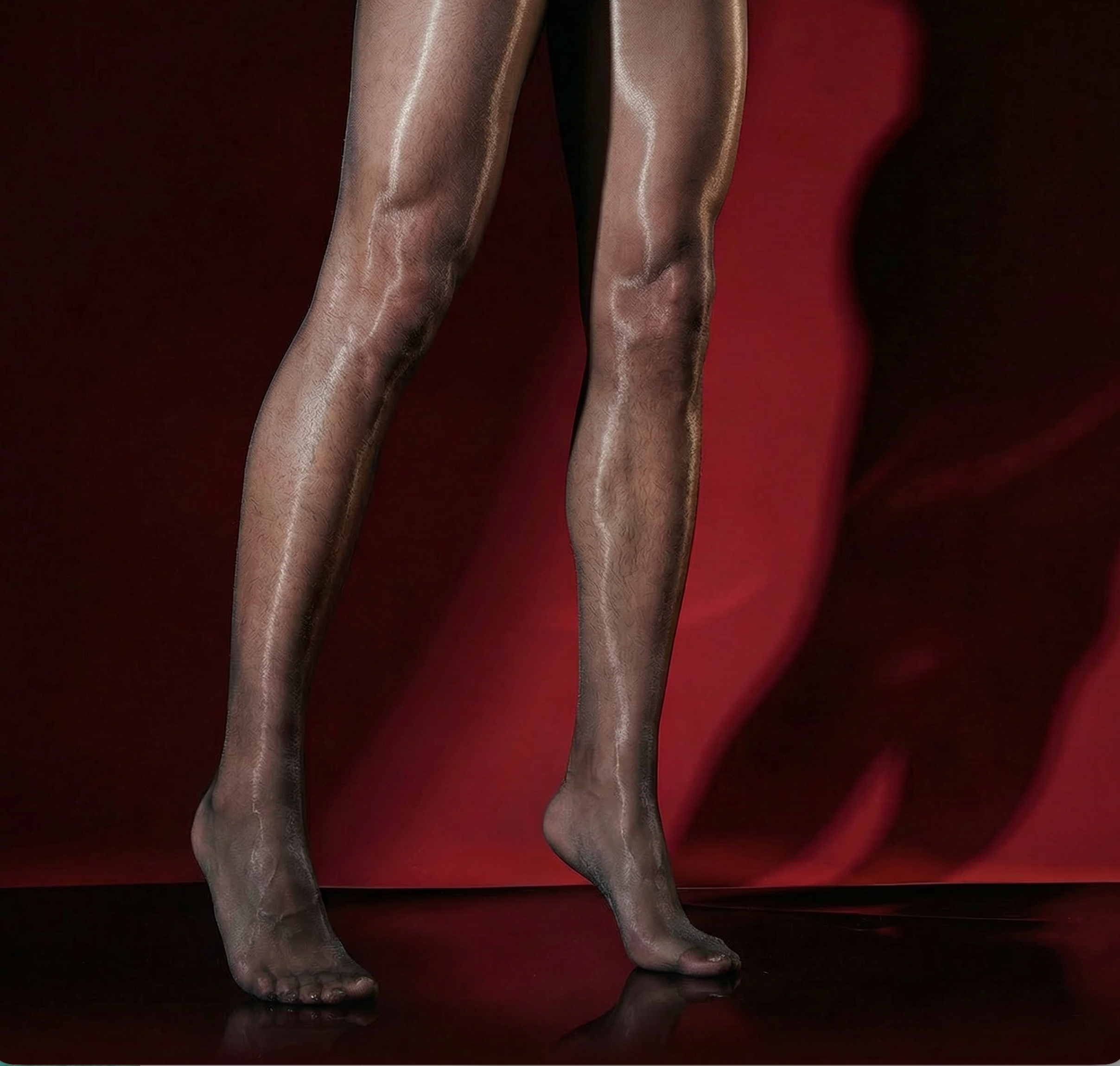 3D Seamless Sheer Tight (Open Crotch/Full Pouch/Open Sheath)