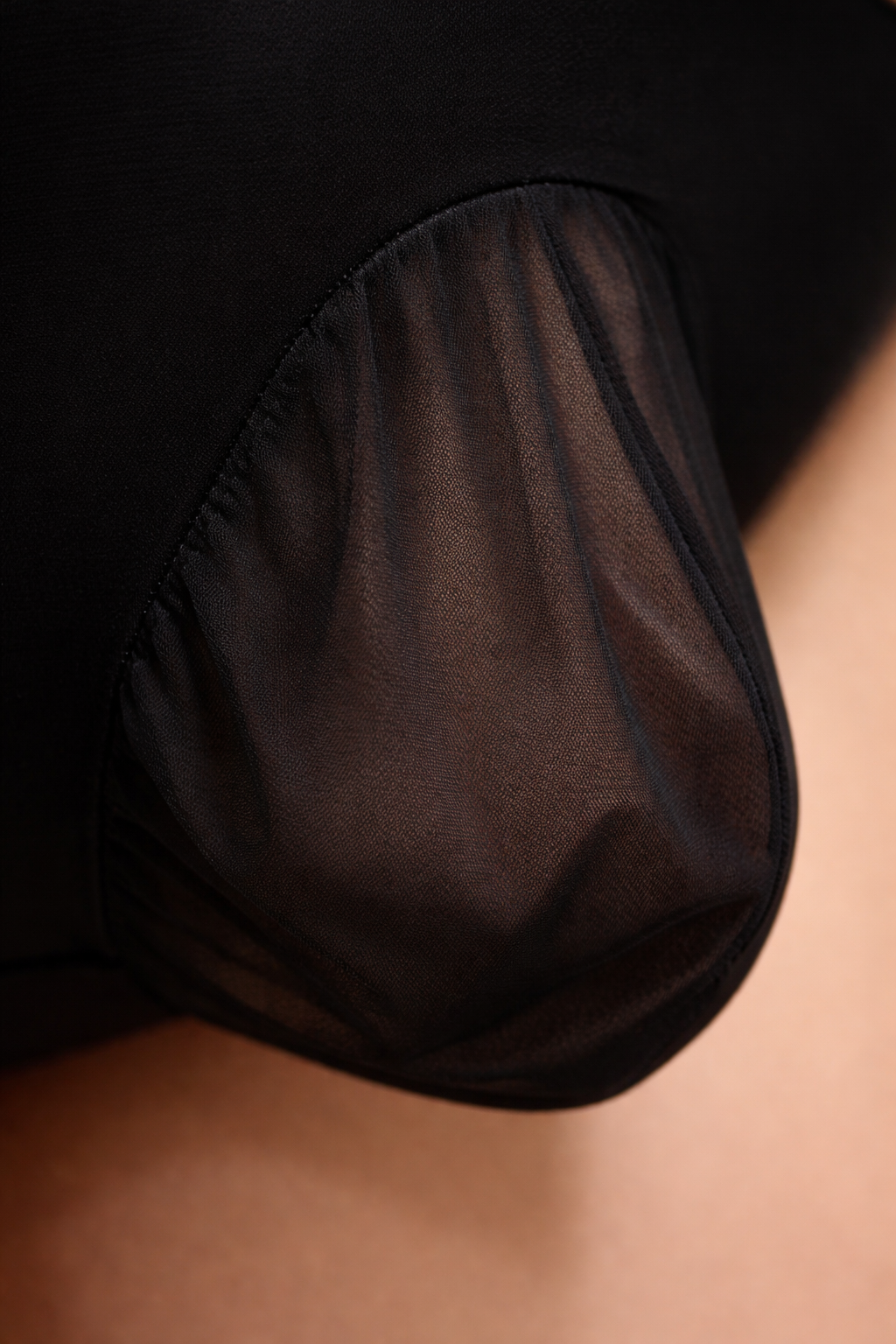 3D Seamless Sheer Tight (Open Crotch/Full Pouch/Open Sheath)